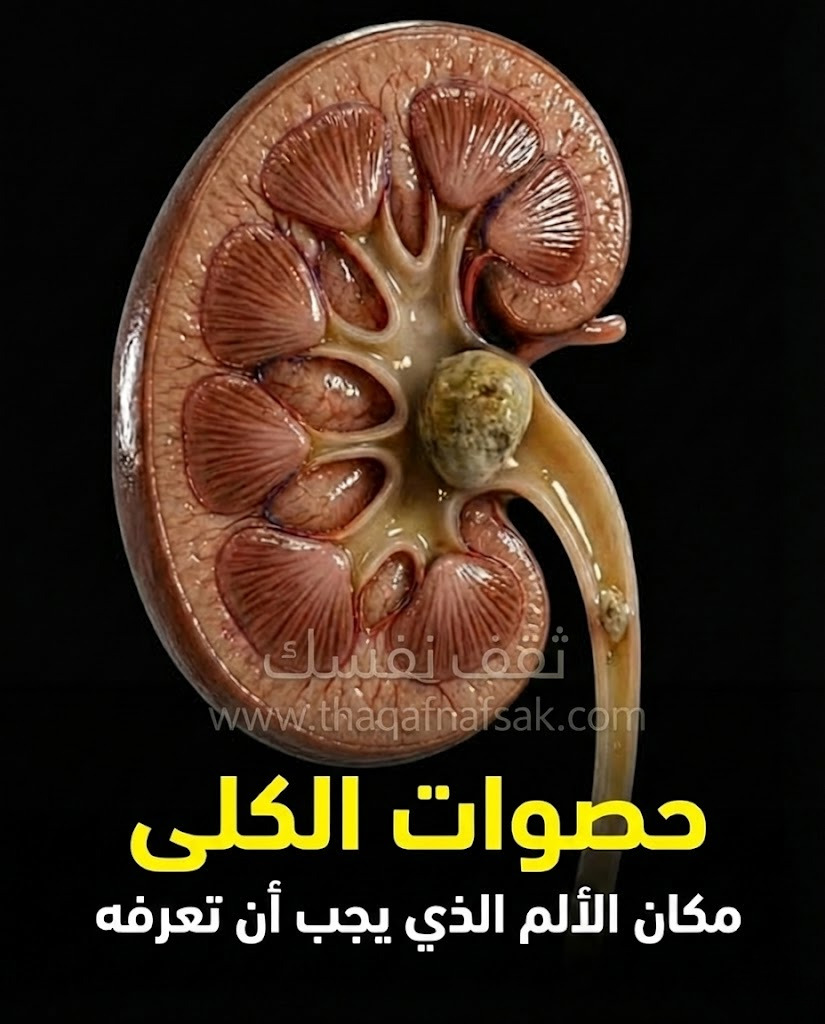 حصوات الكلى: تعرف على مكان الألم الذي يجب أن تعرفه