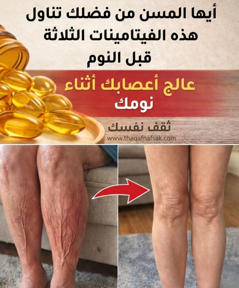 فيتامينات لتقوية الساقين