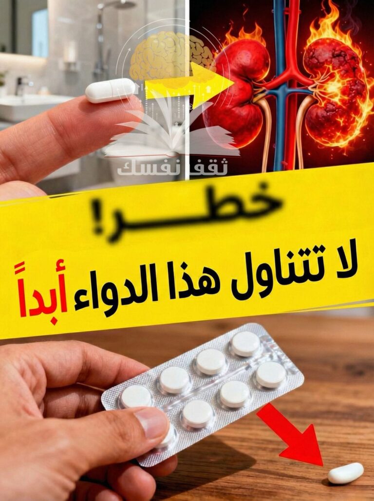 لا تتناول هذا الدواء ابداً