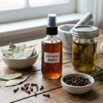 ورق الغار والقرنفل لتكثيف وتطويل الشعر